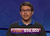 Kyle Jones, today's Jeopardy! winner (for the September 14, 2018 game.)