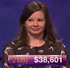 Betsy Knudson, winner of the September 20, 2017 Jeopardy! episode.