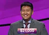 Andrew Kung, today's Jeopardy! winner (for the December 20, 2018 game.)