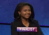 Maya Wright, today's Jeopardy! winner (for the November 15, 2018 game.)