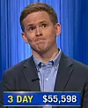 Will Wallace, today's Jeopardy! winner (for the October 24, 2024 game.)