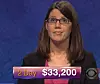 Lisa Mueller, today's Jeopardy! winner (for the March 20, 2018 episode.)