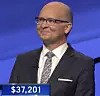 Jon Spurney, today's Jeopardy! winner (for the March 1, 2021 game.)