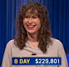 Hannah Wilson, today's Jeopardy! winner (for the May 12, 2023 game.)