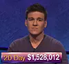 James Holzhauer, today's Jeopardy! winner (for the May 1, 2019 game.)