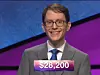 Mirza Gluhic, today's Jeopardy! winner (for the June 7, 2018 episode.)