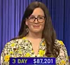 Emily Fiasco, today's Jeopardy! winner (for the July 15, 2022 game.)