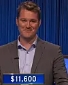 Chris Lindsay, today's Jeopardy! winner (for the September 18, 2024 game.)
