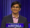 Avi Gupta, today's Jeopardy! winner (for the February 21, 2023 game.)