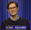 Troy Meyer, today's Jeopardy! winner (for the January 26, 2023 game.)