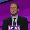 Aaron Goetsch, today's Jeopardy! winner (for the February 27, 2020 game.)