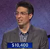 Carlos Chaidez, today's Jeopardy! winner (for the October 20, 2020 game.)