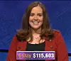 Karen Farrell, today's Jeopardy! winner (for the January 2, 2020 game.)